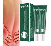 Lumbar Type Cold Compress Gel, Lumbar Spine Cooling Gel (2pcs)