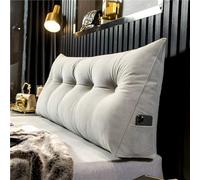 Lumbar Wedge Cushion for Back Support - Comfortable Bed Backrest for Reading and Watching TV, Ideal for Home Use