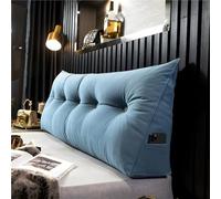 Lumbar Wedge Cushion for Back Support - Comfortable Bed Backrest for Reading and Watching TV, Ideal for Home Use