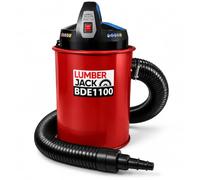 LUMBER JACK 1100W Workshop Dust Extractor Vacuum with 50L Drum & 5 Adaptors | Powerful 1100W 50L dust extractor with 0.5-micron filtration, 2m hose and 5 piece adaptor kit for workshop tools.