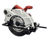 LUMBER JACK 185mm Circular Saw Multi-Purpose Cutting, Heavy Duty 1400W Motor, Dust Extraction Port, 90° & 45° Bevel Angle, Includes Blade