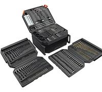 LUMBER JACK 300 Piece Drill Bit & Screwdriver Set, Complete Multi-Material Kit for Masonry, Metal, Wood & Plastic High-Performance Bits, Drivers & Accessories in Organised Carry Case
