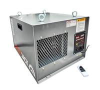 LUMBER JACK AIR1F Workshop Air Filtration System 3 Speed, Remote Control, High-Efficiency Filter, Low Noise, Ceiling, Bench Mount 1675 CFM, 300W, 13A UK Plug