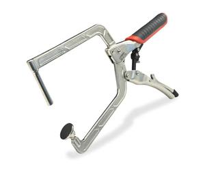 LUMBER JACK PHC127 5 Inch Right Angle Clamp Self Adjusting Pocket Hole Support Joinery Quick Release Clamping Hand Tool for Woodworking