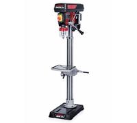 LUMBER JACK Pillar Drill Press 16mm Capacity, Bench Top Drilling with 12 Speeds, 600W Induction Motor, Cast Iron Table, 240v for Workshop Use