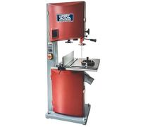 LUMBER JACK Pro Series 16" Bandsaw, 250mm Cutting Depth, 1500W, Cast Iron Table Top, Tall Aluminium Fence, Ball Bearing Blade Guide Bearings, Includes Wheel Kit