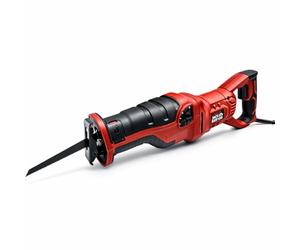 LUMBER JACK RSS150 1200W Reciprocating Saw, Variable Speed, 3 Pendulum Stroke Levels, Tool-Free Blade Change, Max 210mm Wood Cutting Depth, Includes Wood & Metal Blades, High-Performance Power Tool
