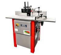 LUMBER JACK SM8000 Spindle Moulder, 1500W Motor, Cast Iron Table, 4 Speeds 1,400-8,000 RPM, Sliding Table, Precision Woodworking Machine PRO Series
