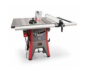 LUMBER JACK Table Saw 10" Full Cast Iron Top with Wheel Kit & Induction 1800W Motor
