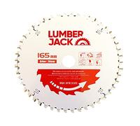 LUMBER JACK TCT Circular Wood Saw Blade 165mm x 20mm 60 Teeth Compatible with Bosch Makita etc