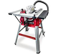 LUMBER JACK TS210SL 8" Table Saw, 1500W Motor, Adjustable 0-45° Angle, 70mm Cutting Depth, Dust Extraction Port, Full-Length Rip Fence & Side Extensions for Woodworking