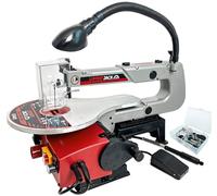 16" Variable Speed Scroll Saw with LED Light Flexi Shaft & Foot Pedal