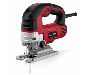 LUMBER JACK VSJ100 750W Jigsaw 4-Stage Pendulum Action, Variable Speed (800-3000 SPM), Quick-Change T-Shank Blade System, 0-45° Bevel Cuts, LED Work Light & Dust Extraction, Trade-Quality Power Tool