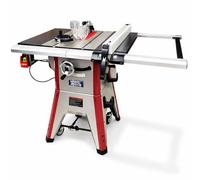 Lumberjack 10 Inch Table Saw, 1800W Brushless Induction Motor, Cast Iron Table