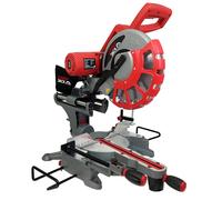 Lumberjack 12" Compound Sliding Mitre Saw Double Bevel Chop in Red | Size: 1000mm x 760mm Lumberjack Red 1000mm x 760mm