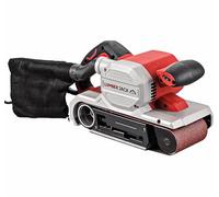 Lumberjack 1200W Belt Sander Electric Heavy Duty Handheld Sanding Tool with Dust Bag & Sanding Belt, Belt Sanders for Wood, Floor Sander for Wooden Floors, Decking Sander, 100 x 610mm Belt Sanders