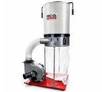 Lumberjack 1500W Single Bag Dust Collector 203L Extractor Filtration