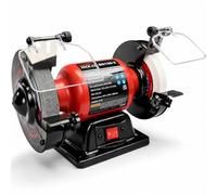 Lumberjack 150mm Bench Grinder 250W 6" Bench Polisher Machine 230V