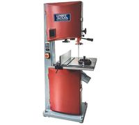 Lumberjack 16" Professional Floorstanding Bandsaw with Wheel Kit in Red Lumberjack Red