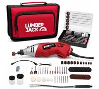 Lumberjack 170W Rotary Multi Tool Kit, 120pc Rotary Tool Dremel Type
