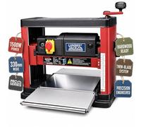 Lumberjack 330mm Thicknesser Planer for Wood Woodworking, Thickness Planer