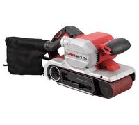 LUMBER JACK 4 inch Belt Sander Electric Heavy Duty Handheld Sanding Tool with 1200W Motor, Includes Dust Bag & Sanding Belt