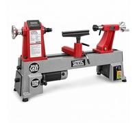 Lumberjack 550W Mini Lathe Machine Wood Lathe Variable Speed 450-3500 RPM