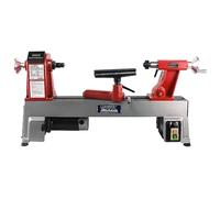 Lumberjack 550W Mini Wood Lathes for Wood Turning with Variable Speed (450-3500 RPM) Digital Display, Heavy-Duty Lathe Machine with cast Iron Bed, This mini Lathe has 305mm Swing for Woodturning