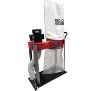 Lumberjack 57L Dust Extractor 750W with Floor Cleaner Attachment & Swivel Castors in Red | Size: 1000mm x 400mm Lumberjack Red 1000mm x 400mm