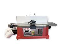 Lumberjack 6" Surface Planer 1100W Bench Top Jointer with Dust Bag in Red Lumberjack Red