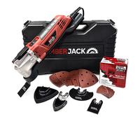 Lumberjack Electric Multi Tool Oscillating 300W with 29 Accessories Included in Red | Size: 1000mm x 500mm Lumberjack Red 1000mm x 500mm