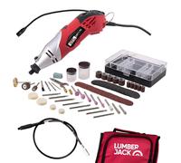 Lumberjack 170W Rotary Multi Tool Kit, 120pc Rotary Tool Dremel Type