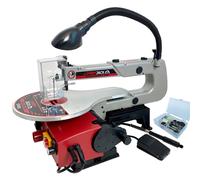 Lumberjack SS405FP 16-In Variable-Speed Scroll Saw with LED Light, 1m Flexi Shaft & Foot Pedal