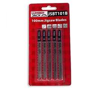 Lumberjack T101B Jigsaw blades 5 piece set, High Carbon Steel T-Shank Jig saw