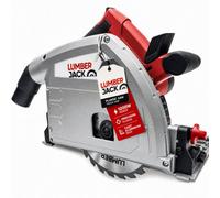 Lumberjack Tools Lumberjack 165mm Plunge Saw Track Precision Circular Blade With Guide Rails & Clamps