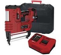 LUMBER JACK 20V Cordless 18 Gauge Nail & Staple Gun Brad Nailer Stapler with 2Ah Lithium Battery Charger & Carry Case, Woodworking Home Renovation DIY