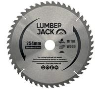 LUMBER JACK TCT Circular Wood Saw Blade 254mm x 30mm x bore x 24T for Bosch Makita Dewalt etc