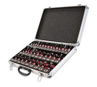 Lumberjack Tools Lumberjack 35 Piece Router Cutter Set 1/2" 12.7mm Shank Tct Tungsten Carbide Tipped Woodworking Set Includes Metal Storage Case
