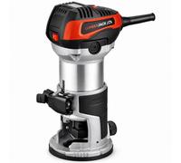 Lumberjack Tools Lumberjack 710W Trim Router, Laminate Trimmer, Digital Display & 6 Variable Speeds, 13,000-33,000 Rpm
