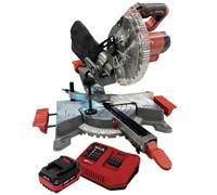 Lumberjack Tools Lumberjack Cordless 20V Mitre Saw Sliding Single Bevel With 1X 6Ah Battery & Fast Charger