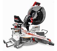 Lumberjack Tools Lumberjack Pro Series 12 Inch Double Bevel Mitre Saw With Led Shadow Light