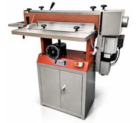 Lumberjack Tools Lumberjack Pro Series Floor Standing Belt Sander With Cast Iron Hand Wheel And Onboard Storage