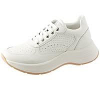 Lumberjack Women's Wool Oxford Flat, White, 3.5 UK