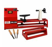 Lumberjack Wood Lathe 370W Induction Motor 1000mm Between Centres 4 Speed Control