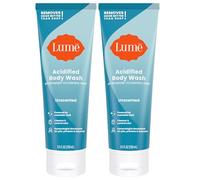 Lume Acdified Body Wash - Eliminates Odour Reactions, pH Optimises and Promotes Healthy and Soft Skin 240g (Pack of 2) (Odourless)