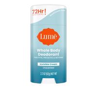 Lume Natural Deodorant - Underarms and Private Parts - Aluminum-Free, Baking Soda-Free, Hypoallergenic, and Safe for Sensitive Skin - 2.2 Ounce Stick (Unscented)