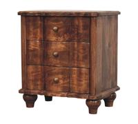 Lume Roasted Panelled Bedside