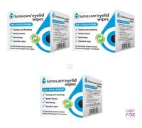 Lumecare Cleansing Cooling Soothing 60 Wipes Eyelid Hygiene