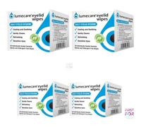 Lumecare Cleansing Cooling Soothing 80 Wipes Eyelid Hygiene