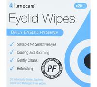 Lumecare Eyelid Wipes (4 Boxes, 80 Wipes)